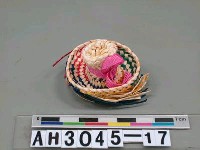 藏品(草編童玩帽)的圖片